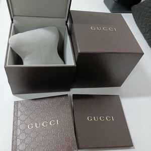 未使用　GUCCI グッチ 腕時計 空箱 ボックス 腕時計ケース ウォッチケース　冊