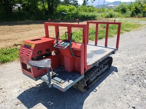 ウインブル ヤマグチ クローラー 運搬車 800kg 乗用 大型 集材 収穫 建築 材木 資材 土 肥料 運搬