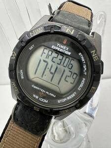 【TIMEX】EXPEDITION メンズ腕時計 中古品　稼動品　20-8