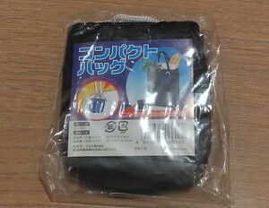 《新品》折りたたみ エコバッグ 42×29×11㎝ ブラック c30/120