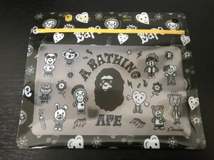 【新品・未使用】A BATHING APE ノベルティ Chocomoo ジップ袋