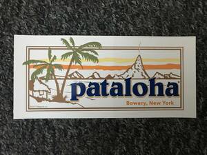 ★ 送料込み Patagonia pataloha ニューヨーク バワリー ステッカー 新品★