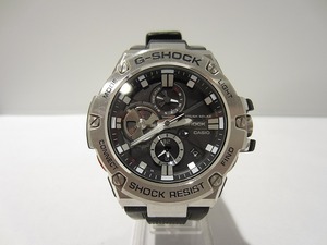 期間限定セール カシオ CASIO G-SHOCK TOUGH SOLAR ブラック×シルバー GST-B100