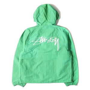 新品 STUSSY ステューシー ジャケット サイズ:M 23SS ウェーブダイ加工 ビーチ シェルジャケット Wave Dye Beach Shell Jacket グリーン