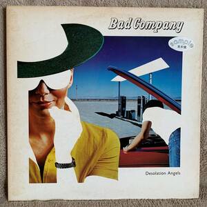 バッド・カンパニー / Bad Company / ディソレーション・エンジェル / DESOLATION ANGELS / 見本盤 / 白レーベル / 解説付 LP / P-10490