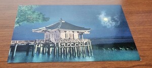 2125　絵葉書　琵琶湖　堅田の浮御堂