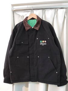 X-LARGE XLARGE エクストララージ REVERSIBLE WORK JACKET リバーシブル 黒 Lサイズ 人気商 再値下げしました！