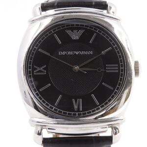 158 EMPORIO ARMANI エンポリオ アルマーニ AR-9013M クォーツ腕時計 ※中古