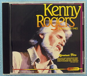 [カントリー] KENNY ROGERS - FOR THE GOOD TIMES [EEC盤]