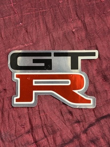 ３２GT-Rエンブレムディーラー販売ステッテッカー　当時物　絶版　入手困難