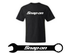 Snap-on（スナップオン）ティーシャツ,Tシャツ,ロゴ,ブラック「SNAP-ON BLACK LOGO TEE」サイズM