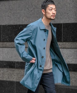 「URBAN RESEARCH ROSSO MEN」 ステンカラーコート SMALL ブルー メンズ