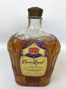 未開栓・多少難有★CrownRoyal【クラウン ローヤル】カナディアン ウイスキー 750ml 40% 保管品 訳あり 古酒 #90834-152