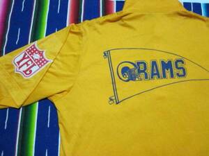 １９６０年代 NFL LOSANGELES RAMS アメフト アメリカン フットボール ロサンゼルス AMERICAN FOOTBALL VINTAGE ATHLETIC SHIRTS ANTIQUES