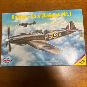 MPM 1/72 Boulton Paul Defiant Mk.I(箱未開封、射出キャノピー付き)