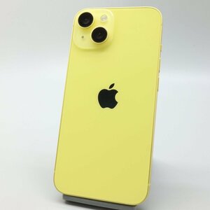 Apple iPhone14 128GB Yellow バッテリ86% ■SIMフリー★Joshin7960【1円開始・送料無料】