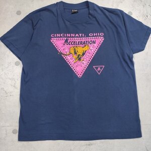 ◆1円スタート◆　FRUIT OF THE LOOM　フルーツオブザルーム　CINCINNATI,OHIO　半袖Tシャツ　XLサイズ