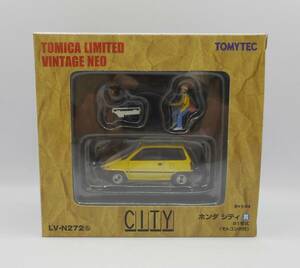 【未開封】TOMICA LIMITED VINTAGE NEO ホンダ シティR 81年式 モトコンポ付　