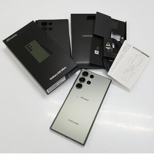 《現状品》docomo Galaxy S23 ULTRA 256GB グリーン 店頭/併売《家電・60サイズ・福山店》O619