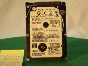 HGST HDD 2.5吋　SATA　320GB 