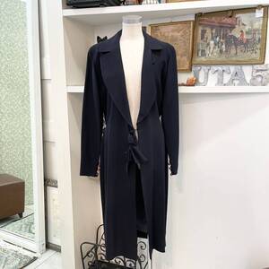 LANVIN/tailored one-piece/navy/ladies/ランバン/テーラードワンピース/ネイビー/レディース