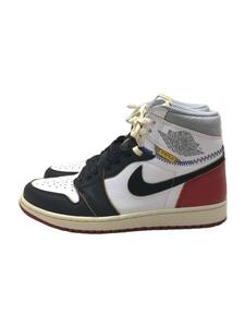 NIKE◆AIR JORDAN 1 RETRO HI NRG / UN/エアジョーダンレトロハイ/ホワイト/27cm/WHT//