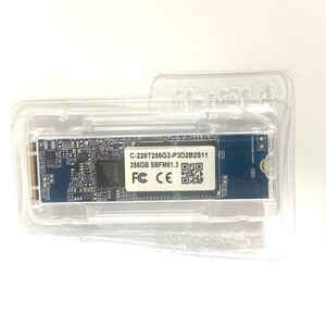 ⑨★動作良好・フォーマット済み★M.2 SSD Type2280 256GB SATA ★使用 12393時間 ★送料無料