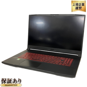 MSI Katana GF76 11UE-402JP ゲーミング ノート PC 11th Gen i7 11800H 8Core 16GB SSD 1TB 15.6型 FHD RTX 3060 Win11 中古 良好 T9190760