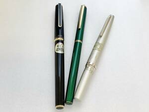 1円～ 店舗保管品 パイロット セーラー 万年筆 3本 アンティーク品 21K 14K pilot sailor fountainpen