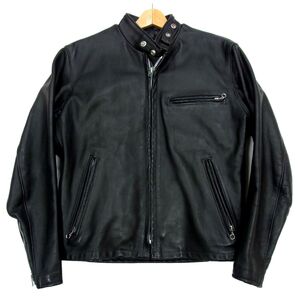 定価13万円■Schott 641SP USA製 シングルライダースジャケット ライナー付き 革ジャン バイカー アメカジ メンズ ショット 1円スタート