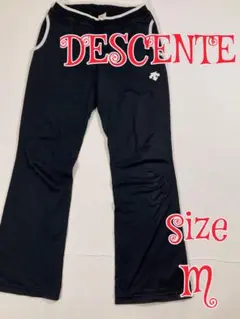 DESCENTE デサント　ジャージパンツ　ブラック　M オガサカスキー