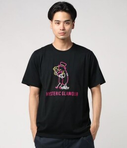 即決 新品未使用 ヒステリックグラマー × 野口強さんコラボ NIGHT GROOVE プリント Tシャツ