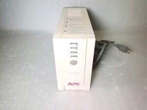 APC エーピーシー 　CS500　 無停電電源装置 BK500JP/BK350JP　バッテリー欠品　導電のみ確認　動作未確認　【ジャンク】①