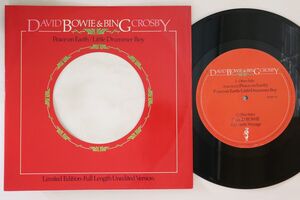 英LP David Bowie, Bing Crosby Peace On Earth / Little Drummer Boy BOWT12 RCA /00260