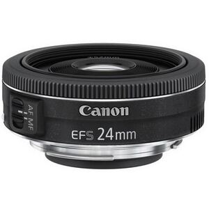 新品未使用 Canon キヤノン 単焦点広角レンズ EF-S24mm F2.8 STM APS-C対応