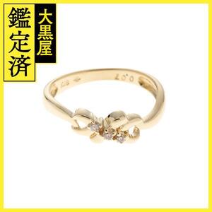 jewelry　ノンブランドジュエリー　リング　K18/D0.07/2.6g/#11 【472】HSA