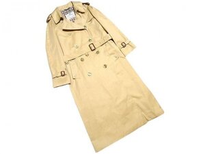 極上品☆英国製☆70s-80s☆アクアスキュータム☆aqua5☆ギャバジン☆トレンチコート Aquascutum レディース ビンテージ アーカイブ UK