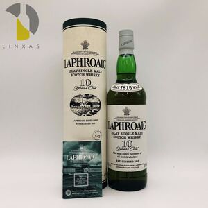 【未開栓】LAPHROAIG（ラフロイグ）10年 旧 43％ 750ml 箱あり AB005930