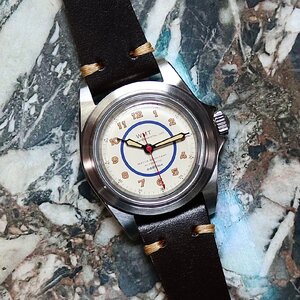 【WMT WATCH】addition Original Dial / R.M 1950 MK2 Chocolate Leather / 腕時計 メンズ おしゃれ ブランド 人気 30代 40代