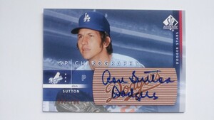 ドン・サットン ドジャース 直筆サイン カード 2003 SP CHIROGRAPHY Don Sutton Dodgers STARS シリアル 032/100 SP AUTHENTIC レジェンド