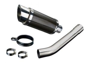 DELKEVIC スリップオンカーボンマフラー★YAMAHA YZFR6 2003-2005 / YZFR6S 2006-2009 200mm KIT0125