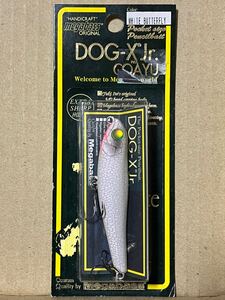 Megabass メガバス DOG-X jr コアユ　WHITE BUTTERFLY