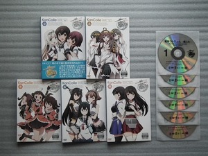 TVアニメ　「　艦隊これくしょん　ー艦これー　」　全６巻　　レンタル落ちＤＶＤ　　