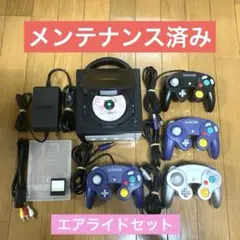 Nintendo ゲームキューブ　ブラック　 エアライドセット　コントローラ4つ