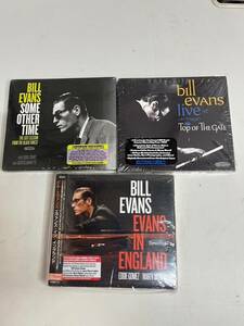 S10Q80 未開封 CD ビル・エヴァンス 輸入盤 EVANS IN ENGLAND TOP OF THE GATE SOME OTHER TIME 3点セット