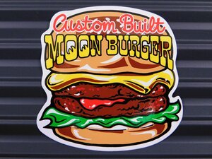 ◆送料\110◆【MOONEYES・ムーンアイズ】※《MOON BURGER・ムーンバーガーステッカー》　DM184