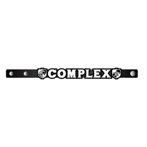 ☆布袋寅泰 ♪コンプレックス　新品　PVCラバー リストバンド [エンブレム] (COMPLEX 『日本一心』)