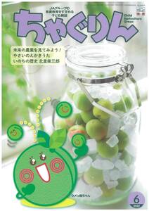 送料込み◆ちゃぐりん　2022年6月号　JAグループの　食農教育　　子ども雑誌