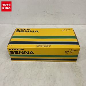 1円〜 ミニチャンプス 1/18 マクラーレン ホンダ MP4/5 1989 Ayrton Senna