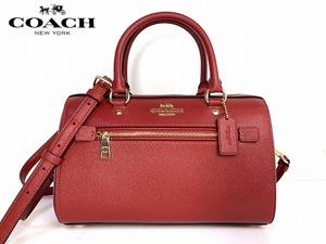 新品★送料無料★ コーチ COACH ラグジュアリー レザー ローワン サッチェル 2Way ショルダーバッグ ハンドバッグ